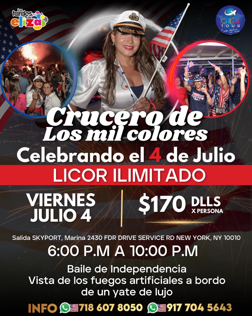 CRUCERO DE LOS MIL COLORES