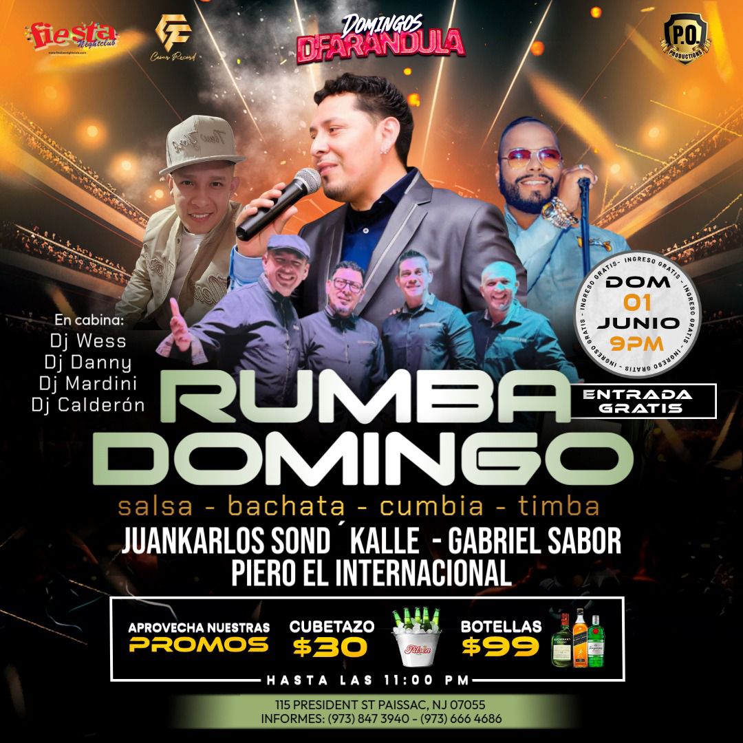 JUANKARLOS SOND'KALLE, GABRIEL SABOR, PIERO EL INTERNACIONAL