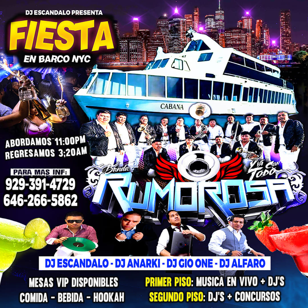 BANDA LA RUMOROSA + DJS + MANHATTAN NY
