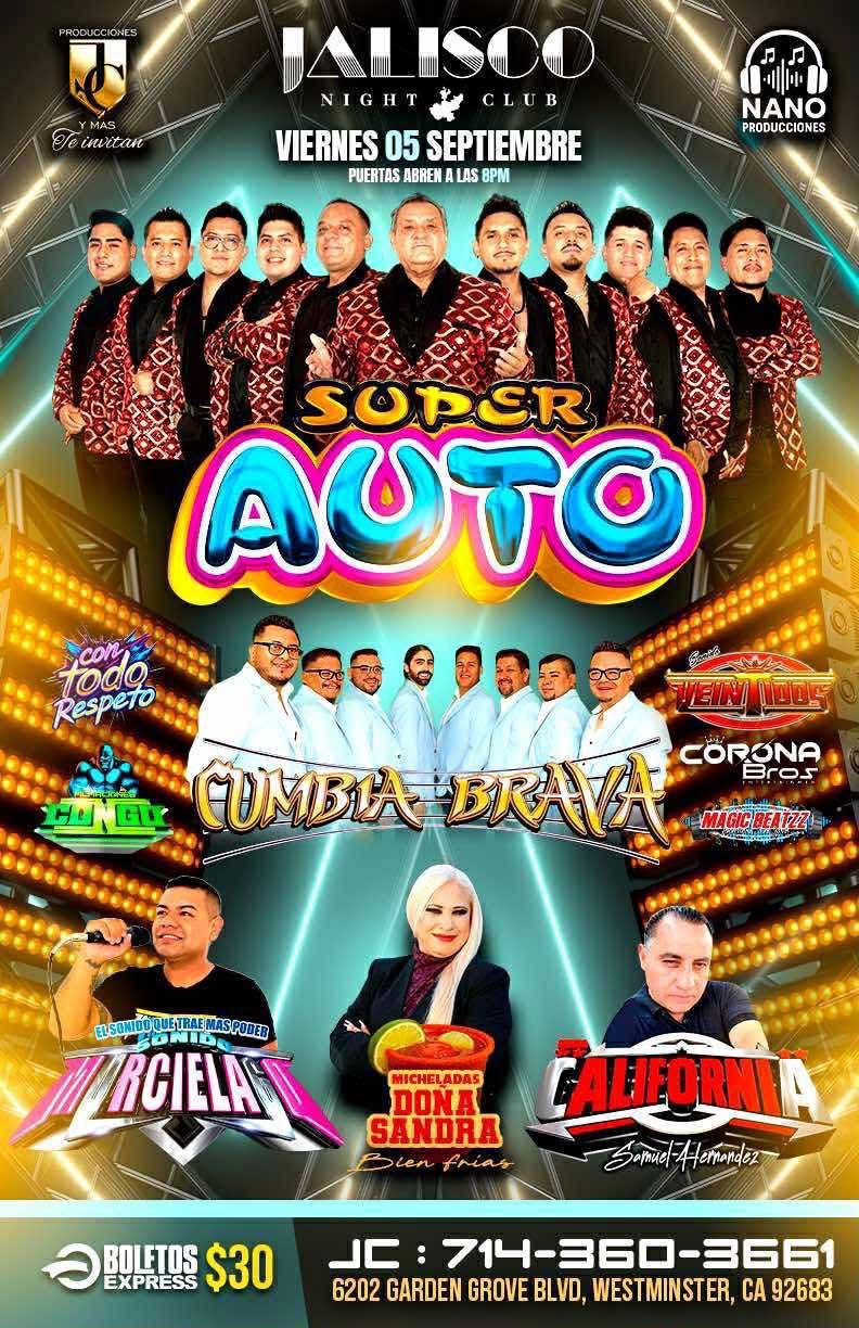 SUPER AUTO CUMBIA BRAVA
