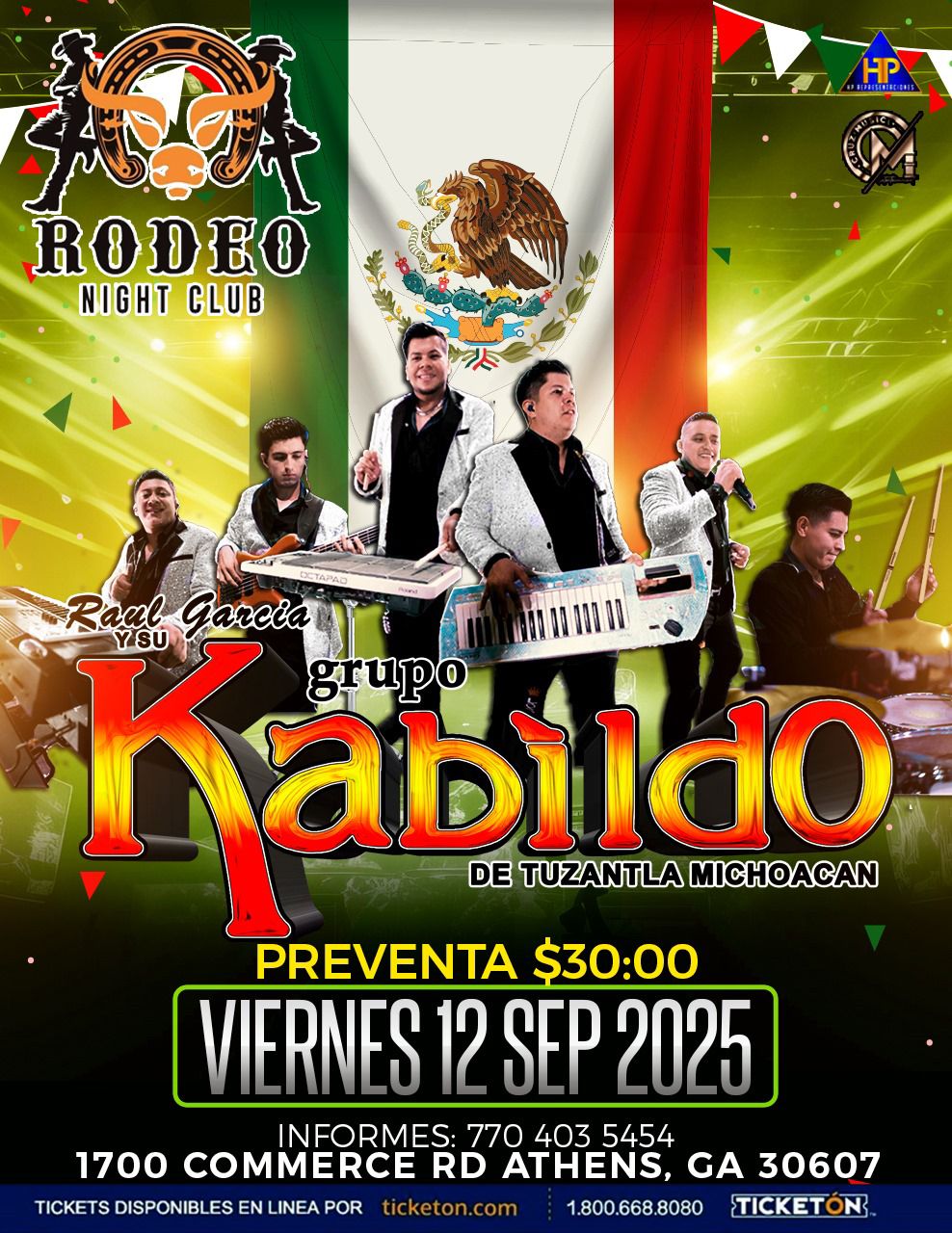 Buy tickets for RAUL GARCIA Y SU GRUPO KABILDO RAUL GARCIA Y SU GRUPO KABILDO