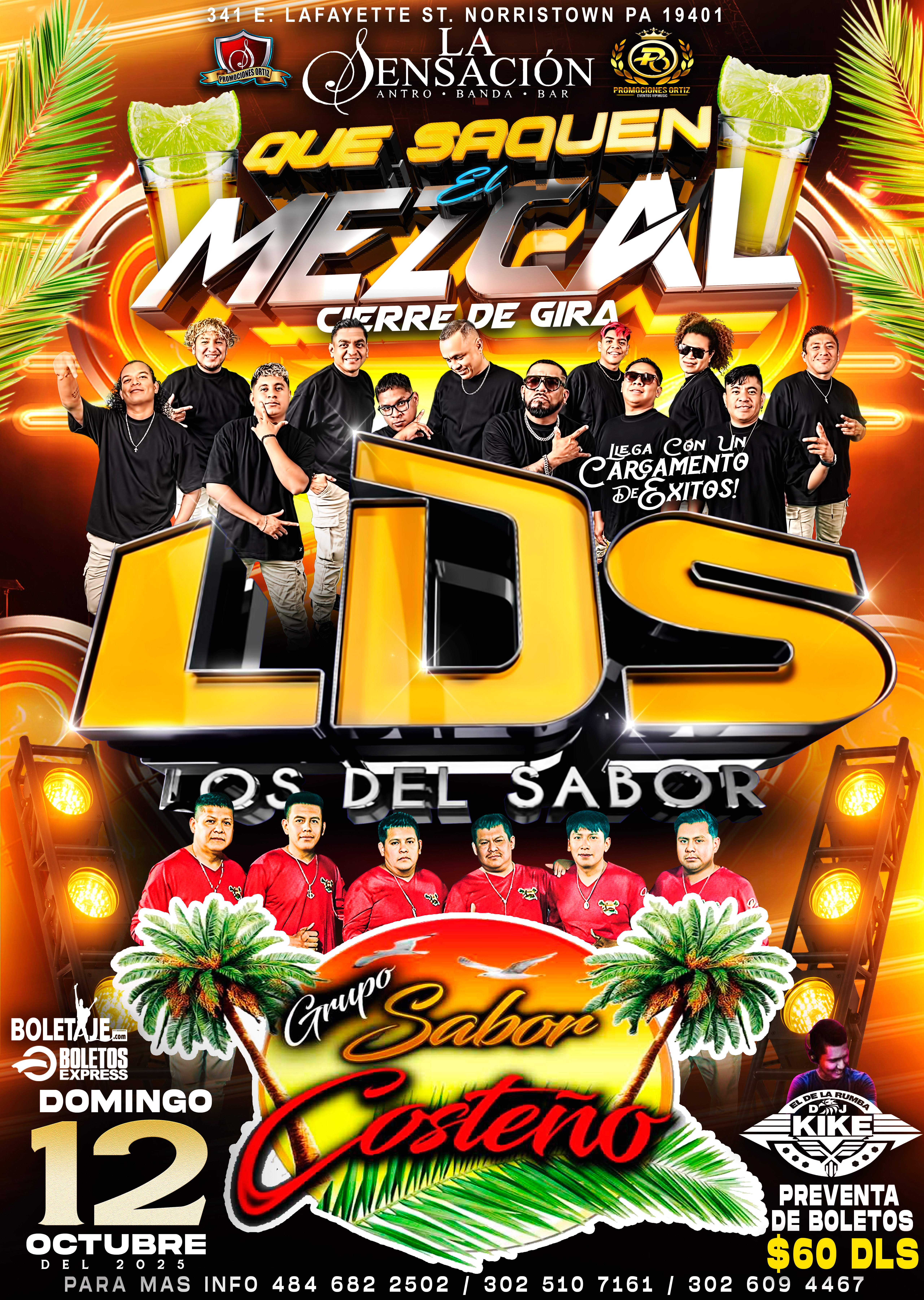 LDS LOS DEL SABOR & GRUPO SABOR COSTEÑO