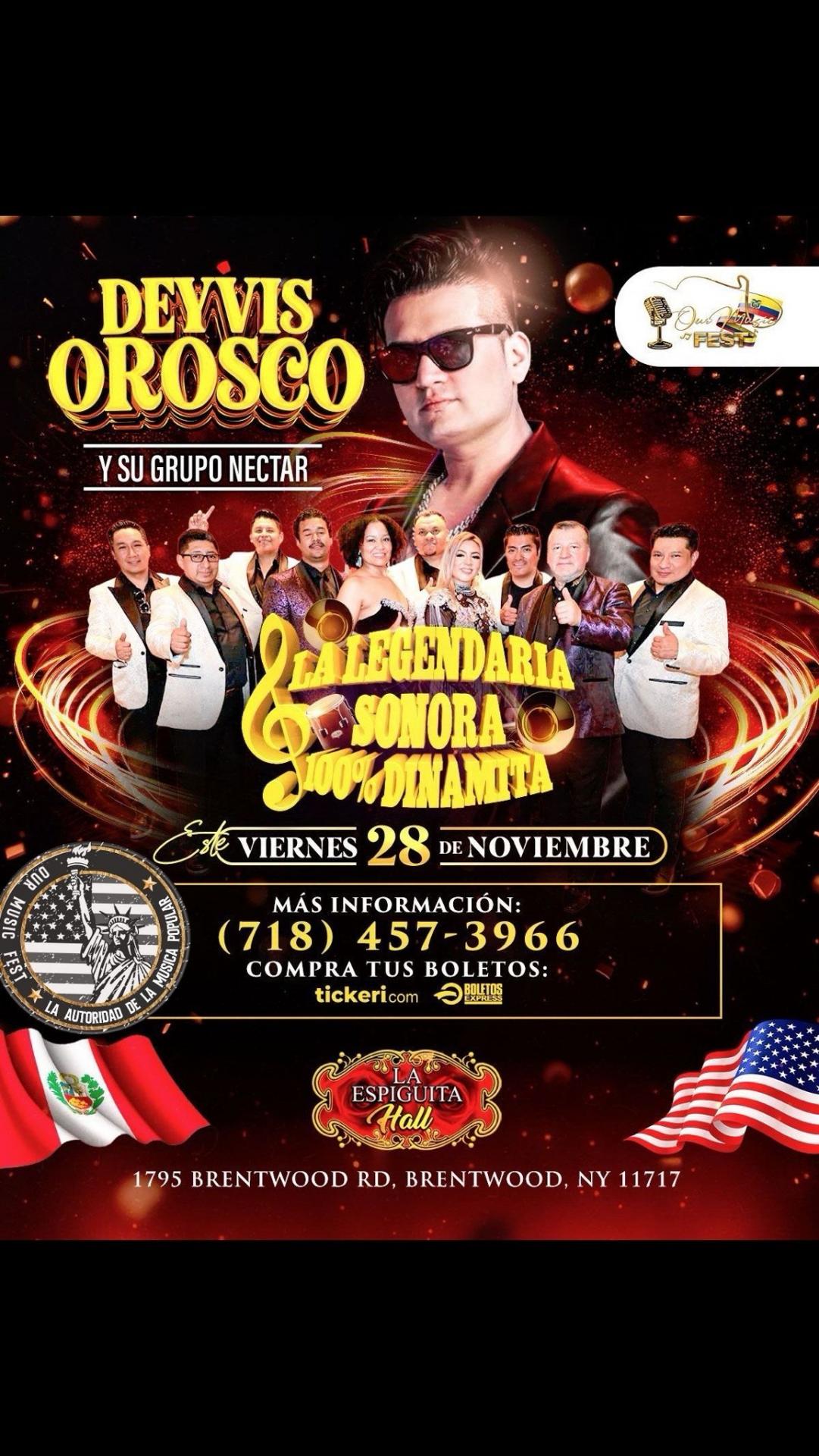 DEYVIS OROSCO Y SU GRUPO NECTAR