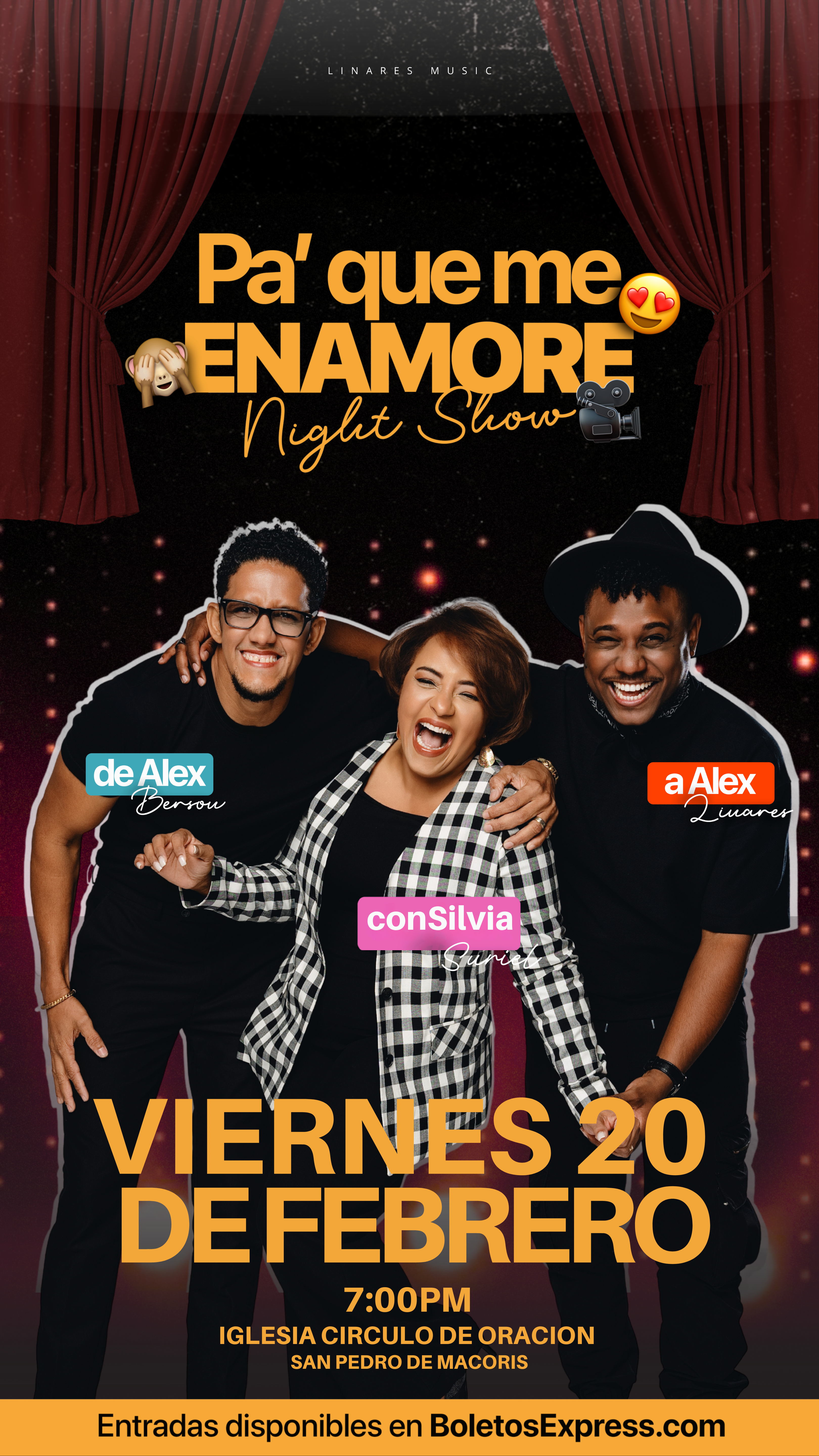 Buy tickets for PA' QUE ME ENAMORE PA' QUE ME ENAMORE