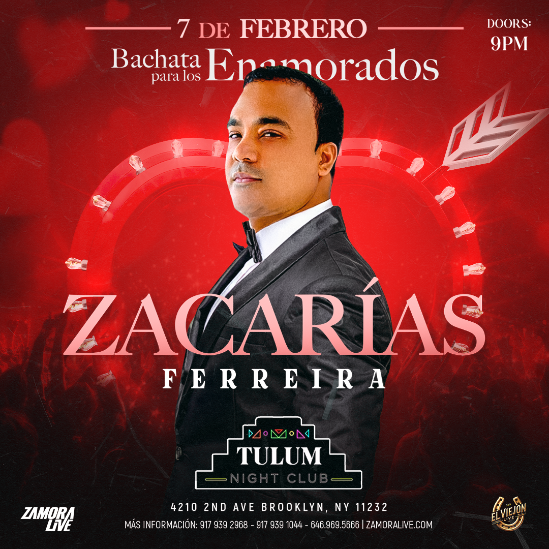 Buy tickets for ZACARIAS FERREIRA ZACARIAS FERREIRA