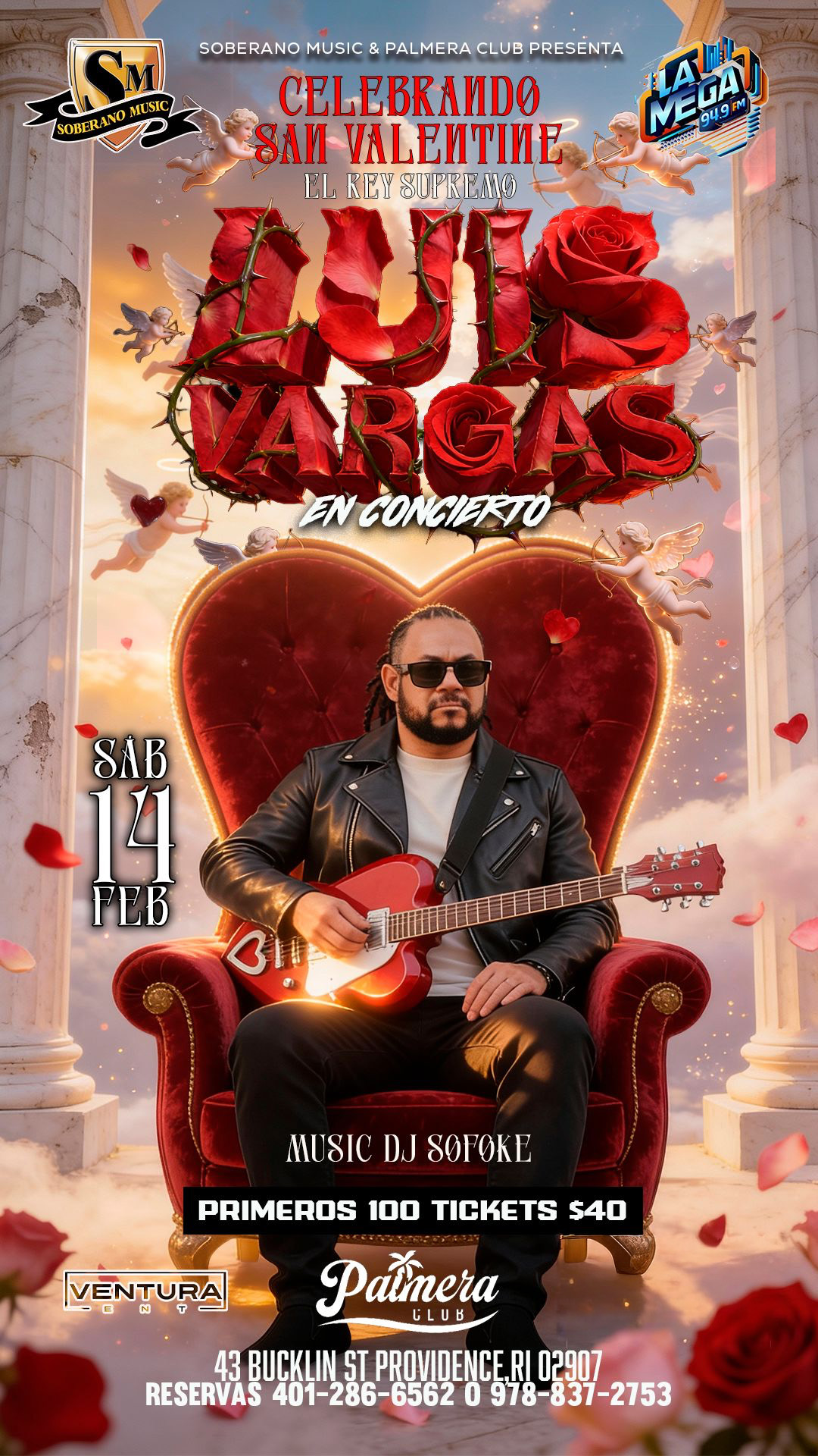 Buy tickets for LUIS VARGAS LUIS VARGAS