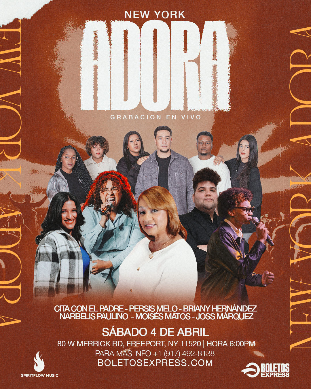 Buy tickets for NEW YORK ADORA - CITA CON EL PADRE, PERSIS MELO ENTRE OTROS NEW YORK ADORA - CITA CON EL PADRE, PERSIS MELO ENTRE OTROS