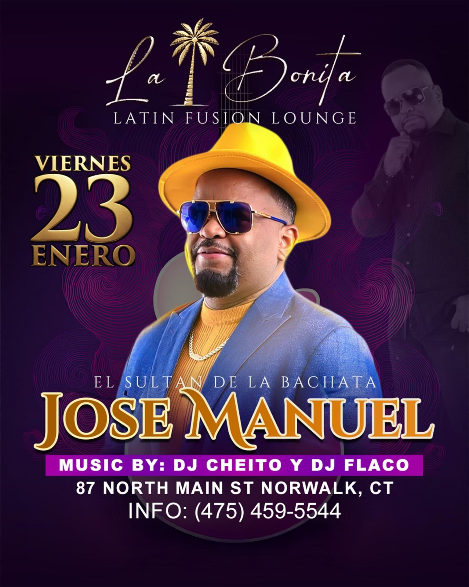 JOSE MANUEL  “EL SULTAN DE LA BACHATA”