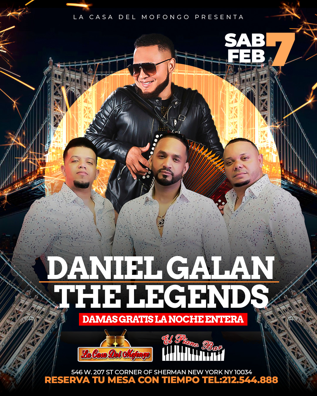 DANIEL GALAN & THE LEGENDS