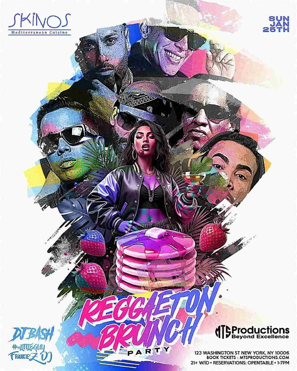 Buy tickets for Reggaeton Brunch Party NYC at Skinos | Sunday Birthday Brunch Reggaeton Brunch Party NYC at Skinos | Sunday Birthday Brunch