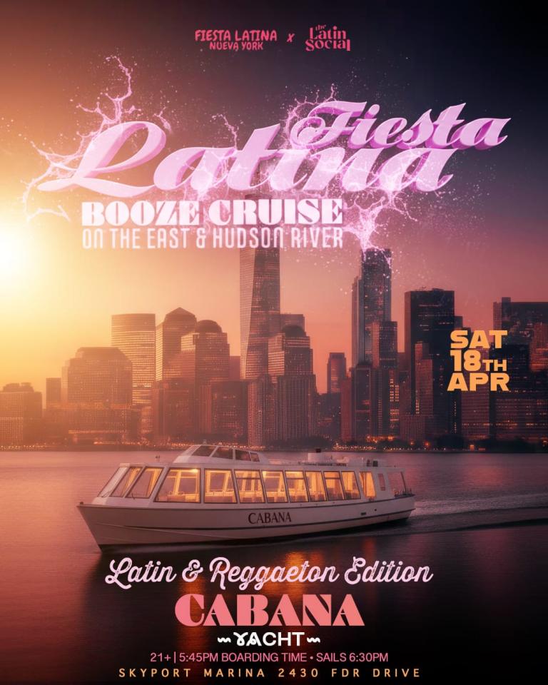 SUNSET CRUISE PARTY: Fiesta Latina : Find The Party Inc
