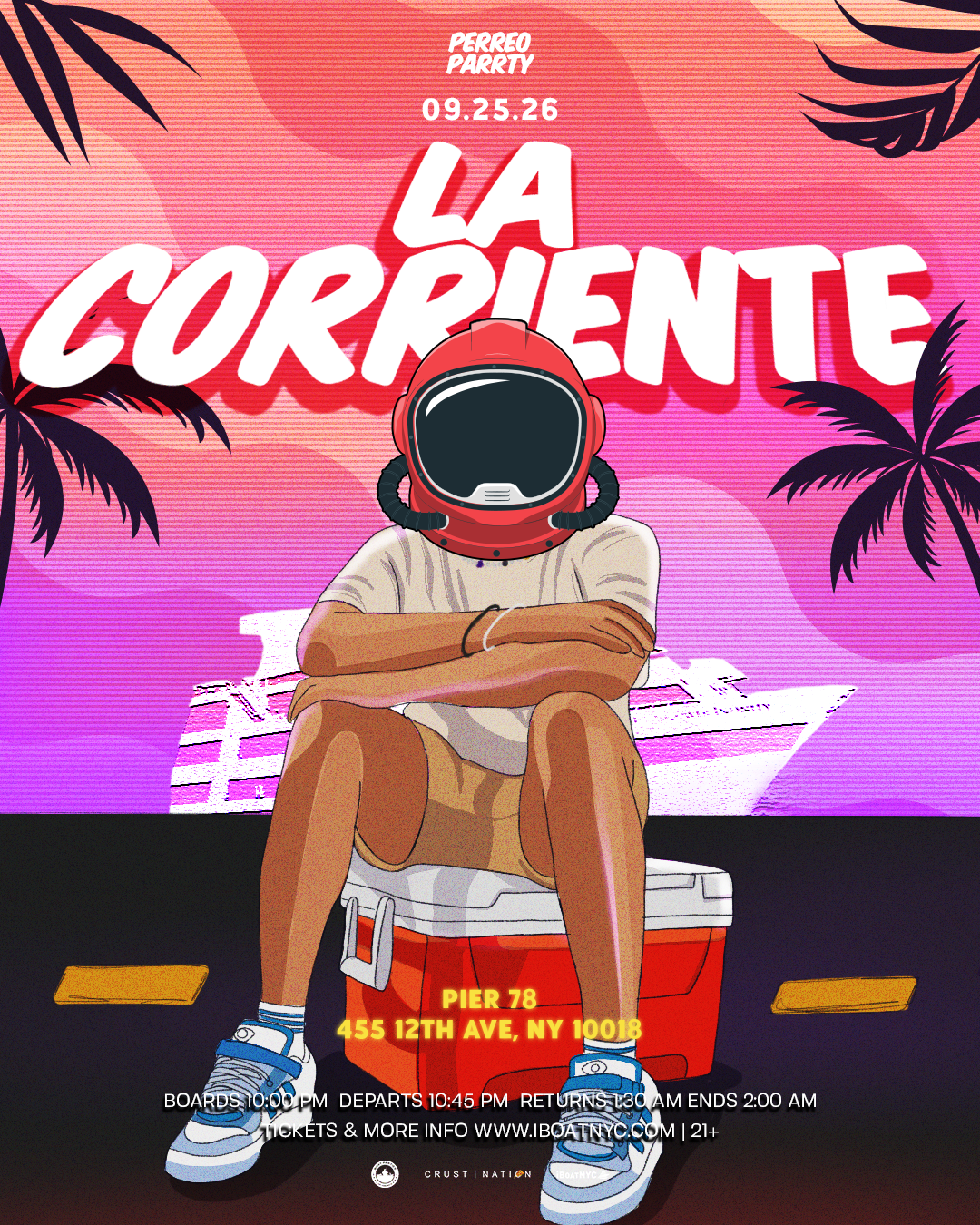BENITO BOAT TRIBUTES: La Corriente Summer Closing Yacht Cruise Party