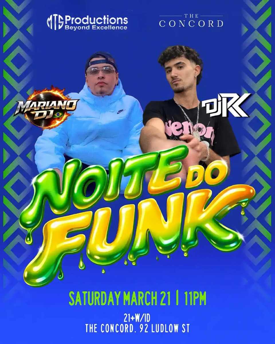 Buy tickets for Experience Noite do Funk NYC on Saturday, March 21 in the Lower East Side Experience Noite do Funk NYC on Saturday, March 21 in the Lower East Side