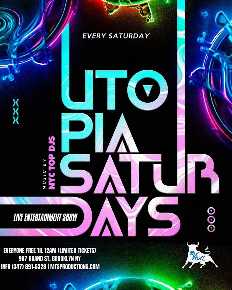 Buy tickets for Utopia Saturdays at Viva Toro Nightclub – March 21st | Williamsburg BK Utopia Saturdays at Viva Toro Nightclub – March 21st | Williamsburg BK
