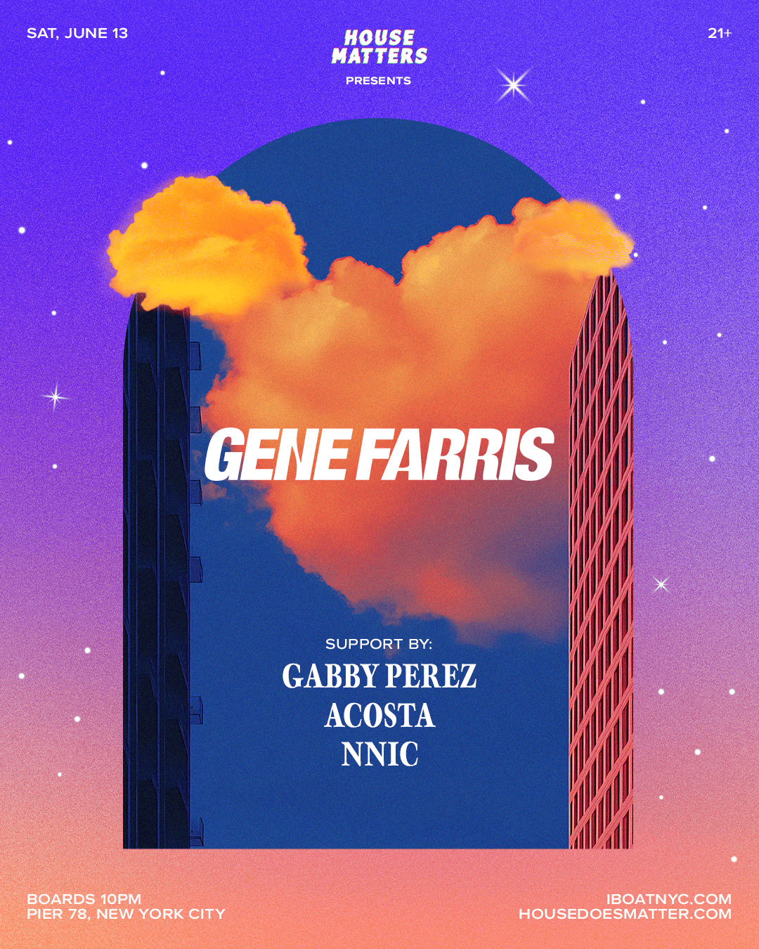 House Matters: GENE FARRIS Boat Party