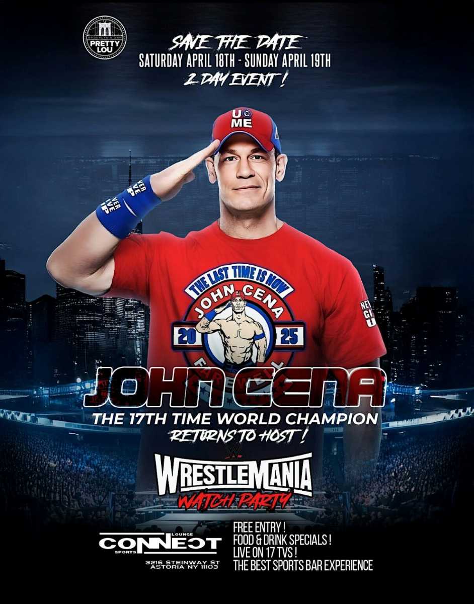 Buy tickets for Watch WrestleMania NYC – Sunday April 19 Watch Party in Astoria Watch WrestleMania NYC – Sunday April 19 Watch Party in Astoria