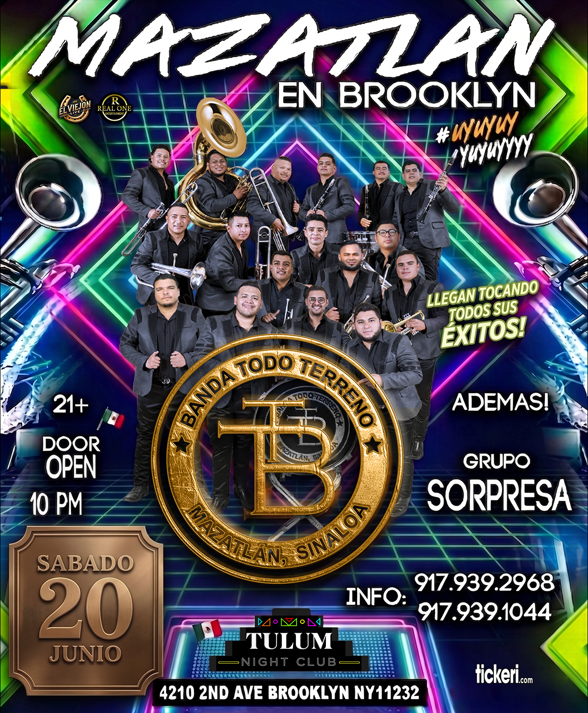 Buy tickets for BANDA TODO TERRENO - MAZATLAN SINALOA BANDA TODO TERRENO - MAZATLAN SINALOA