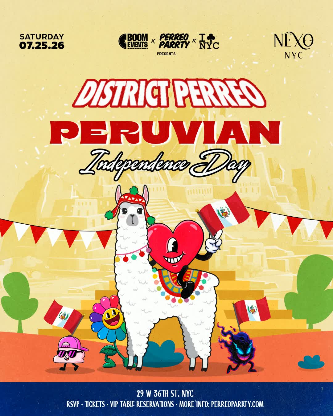 Buy tickets for Peruvian Independence Day - Latin & Reggaeton Dance Party - NEXO CLUB NYC Peruvian Independence Day - Latin & Reggaeton Dance Party - NEXO CLUB NYC