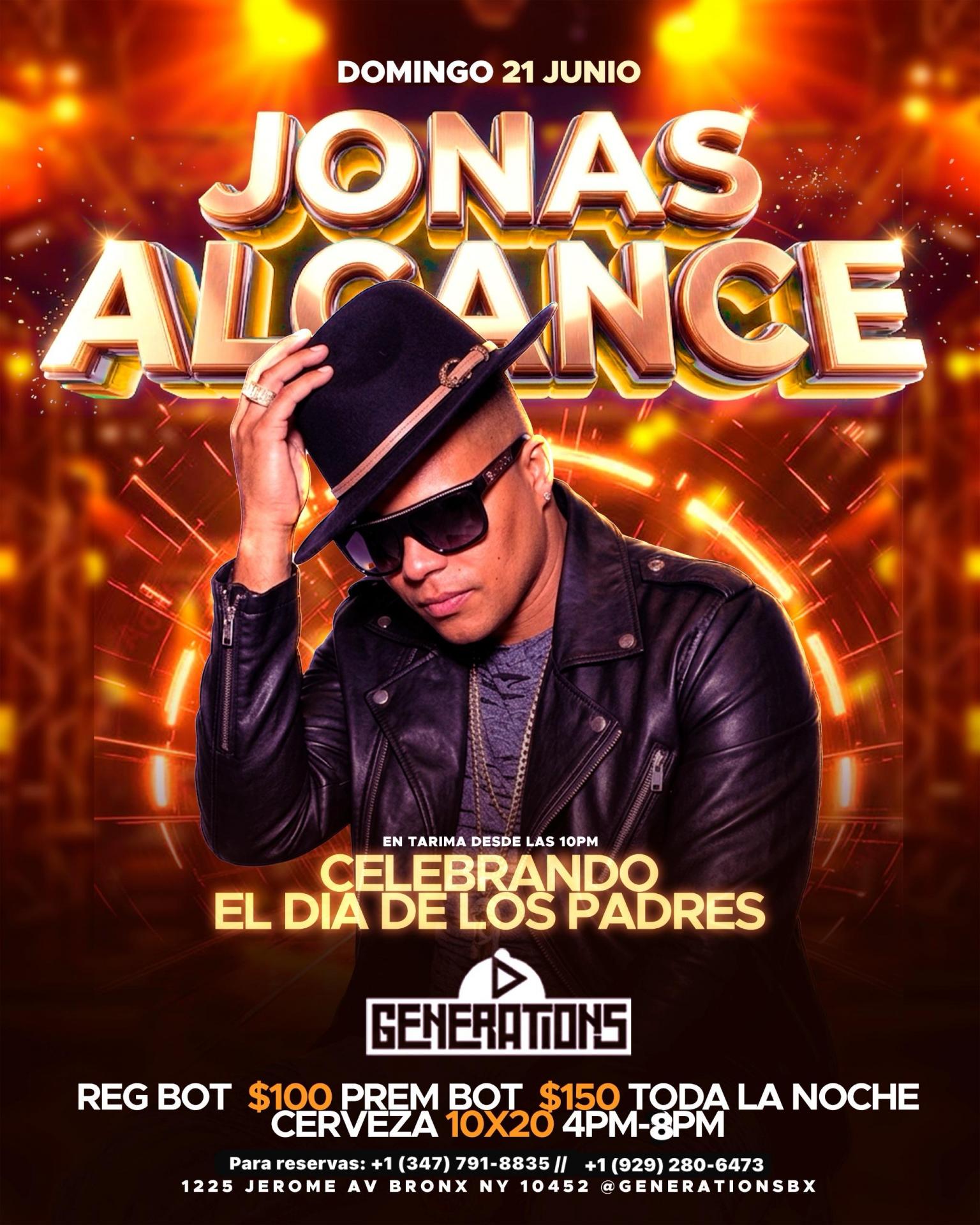 Buy tickets for JONAS ALCANCE JONAS ALCANCE