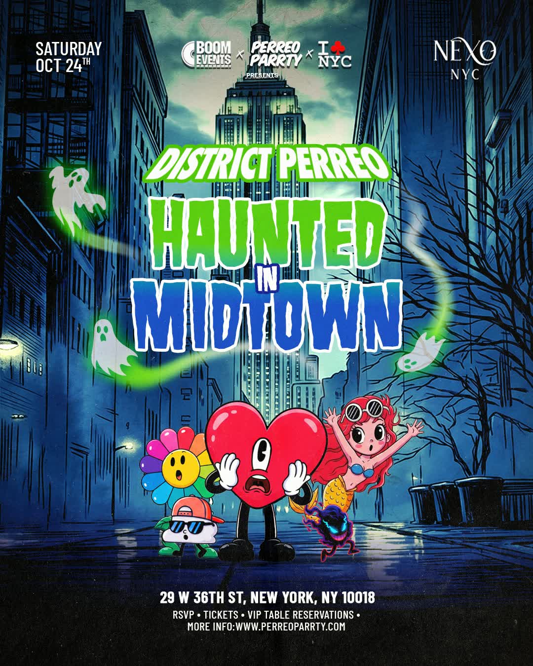 Buy tickets for Haunted in Midtown Reggaeton Halloween Party at Nexo Nightclub Haunted in Midtown Reggaeton Halloween Party at Nexo Nightclub