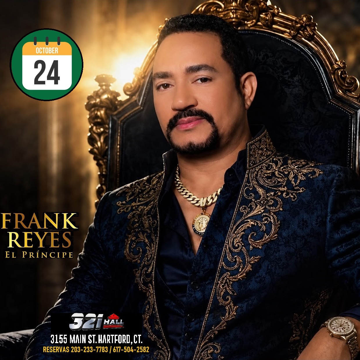 Buy tickets for FRANK REYES FRANK REYES